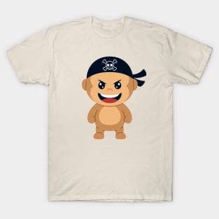 cute monkey pirates T-Shirt